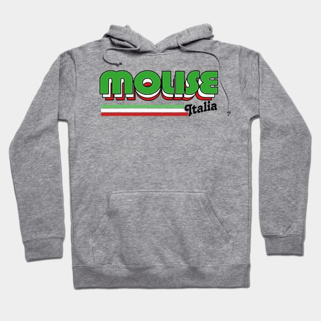 Molise // Italia Typography Region Design Hoodie by DankFutura